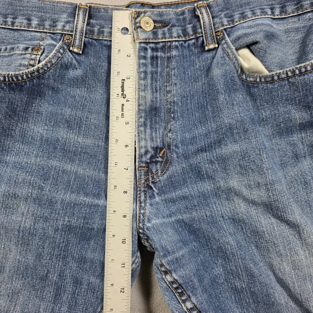 Levi's Jeans Mens 34x32 Blue Relaxed Straight Mid Rise 559 Medium Wash